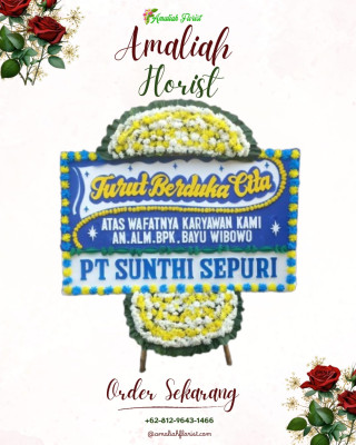 Papan Bunga Duka di Ilir Barat I