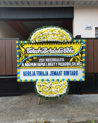 Papan Bunga Duka di Ilir Barat I