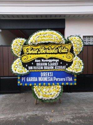 Papan Bunga Duka di Ilir Barat I