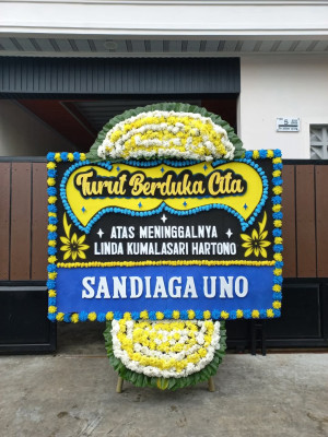Papan Bunga Duka di Ilir Barat I