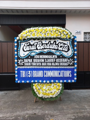 Papan Bunga Duka di Ilir Barat I